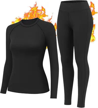 Women’s thermal base-layer set — product photograph